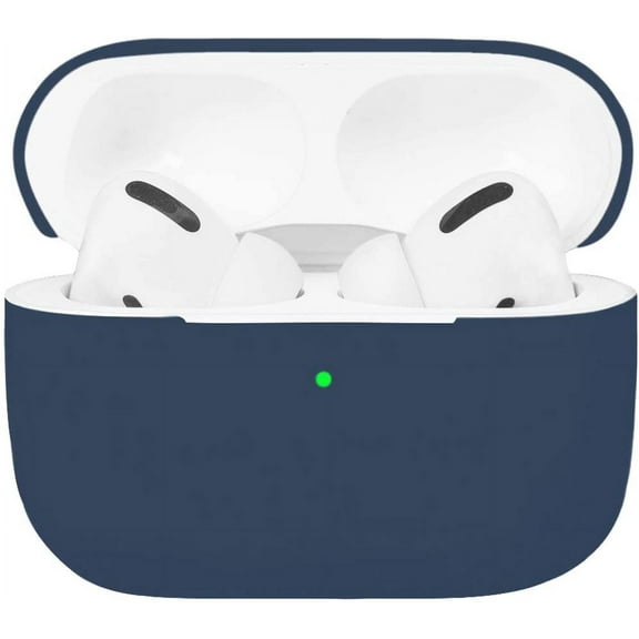 Airpods Pro Case, Protective Ultra-Thin Soft Silicone Shockproof Non-Slip Protection Accessories Cover Case for Apple Airpods 3 Charging Case - Blue
