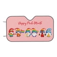 thumbnail image 7 of Balery Lgbt Gnome Windshield Sun Shade, Car Front Window Sunshade Cover ,Automotive Interior Portected Blocks Uv Rays For Car Pickup Truck Suv Accessories- Medium, 7 of 7