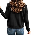 thumbnail image 4 of Sheghy Women Spring Light Zip Jacket Solid Long Sleeve Pocket Casual Daily Coat Zip-Up Black S, 4 of 9