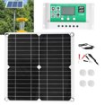 thumbnail image 4 of 40W 18V Monocrystalline Silicon Flexible Solar Panel Kit with 60A Dual USB Solar Charge Controller, Waterproof, High-Efficiency for RVs, Boats, and Outdoor, 4 of 9