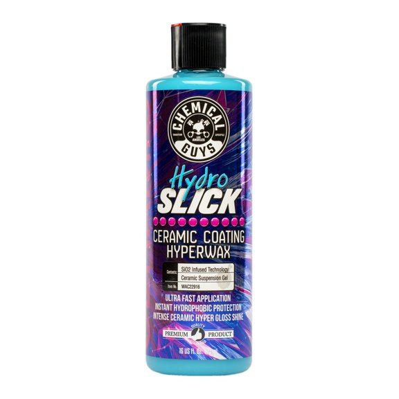 Revestimiento cerámico HydroSlick de Chemical Guys, brillo intenso, 473 ml