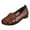 Brown, variant on Sngxgn Flats for Women Soft Slip On Flat Shoes Work Flat Woman Walking Shoes Comfortable Casual(Black,37)