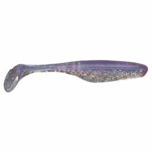 Bass Assassin Sea Shad Paddle Tail Swimbait 4" Glow/Chartrse Tail 10/Pk SSA25250 