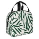thumbnail image 2 of Fotbe Palm Branch With Leaves Bolsa Térmica con Estampado y Forro de Aluminio Grueso Bolsa de Almuerzo con Bolsillo Frontal para Hombres y Mujeres, Ideal para Trabajo, Escuela, 2 of 8