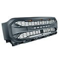 thumbnail image 2 of AMERICAN MODIFIED Grille d'Armure Compatible avec Ford F150 2021-2023, Noir, 2 of 12