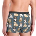 thumbnail image 2 of Haiem Cartoon Bulldog 1 Men's Boxer Briefs, Every Day Comfort Stretch Cotton Moisture-Wicking Underwear-Small, 2 of 8