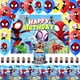thumbnail image 1 of Globos Decorativos Azul y Rojo para Fiesta Alusivos a Spidey y Sus Amigos en Vinil y Látex, 1 of 6