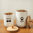 thumbnail image 6 of Dog Treat Container, Dog Treat Container Airtight Set of 2, Dog Treat Jars with Lids Airtight, Dog Treat Jars for Kitchen Counter, Dog Treat Canister, Pet Treat Container, 6 of 8