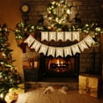 thumbnail image 5 of WHAMVOX  Christmas Decoration Flag Banners Stickers Merry Garland Decorations Outdoor Sign, 5 of 8