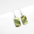 thumbnail image 3 of Desiregem Natural Serpentine 925 Sterling Silver Adult Women Earrings Jewelry SDE50576, 3 of 5