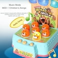 thumbnail image 3 of JUEGO DE TOPO, MODO DE APRENDIZAJE Electrónico Y De Aprendizaje Electrónico Interactivo De Juguete Con Tambores Con Kit De Batería Y Piano Para Niños, 3 of 7