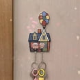 thumbnail image 4 of Couple Key Holder House Wall Shared Keychain Hanger Door Prevent Loss Key Pendant Lover Key Ring Hook Home Decor For Girl Gift, 4 of 5