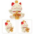 thumbnail image 3 of Chats en Résine Figurine Fortune Cat Décorations Figurine de Chat Animaux en Résine Statue de Chat, 3 of 8