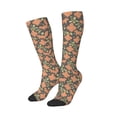 thumbnail image 2 of Bingfone Compression Socks for Women and Men Long Socks for Running Athletic Cycling Nurse-Squirrel And Nuts, 2 of 8