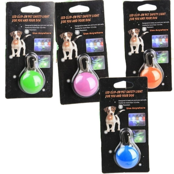 HIBIBUD Dog Lights for Night Walking,Flash Modes Light Up Dog Collar,Quick Flash Dog Collar Light