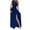Blue, variant on asdoklhq Maternity Dress,Women's Sleeveless Asymmetrical Casual Fashion Party Daily Elegant Solid Color Dress