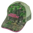 thumbnail image 1 of Duck Dynasty A&E Realtree Camouflage Ladies Women Garment Wash Buckle Hat Cap, 1 of 2