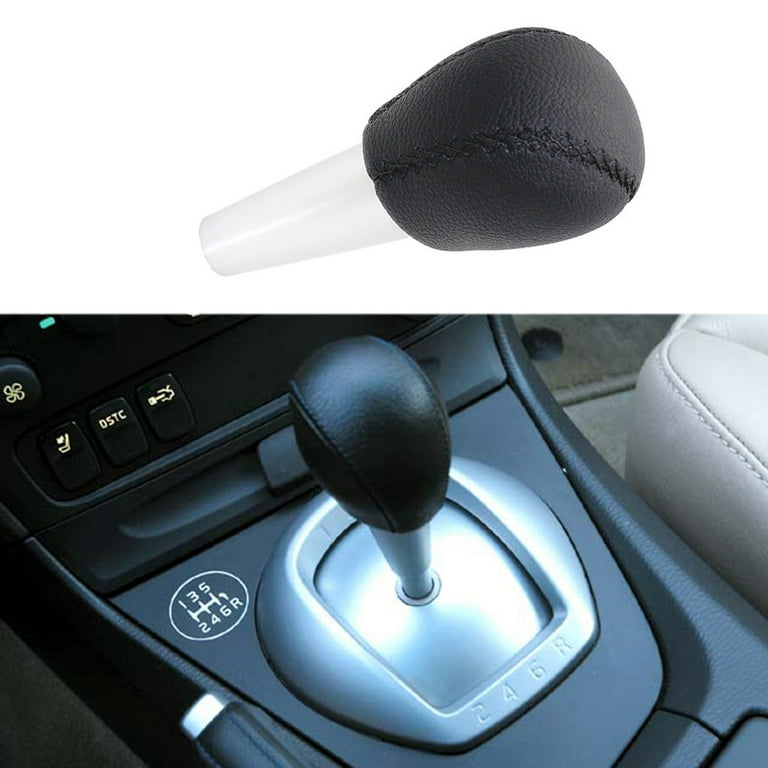 Car Gear Shift Knob PU Leather Lever Shifter Hand Ball for S60 V70 S60R V70R