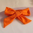 thumbnail image 4 of NOLDARES Infant Girl Fall Outfits Baby Girl Romper Suspender Dress Skirt with Headband 3Pcs Festival Clothes(Orange,9-12 M), 4 of 9