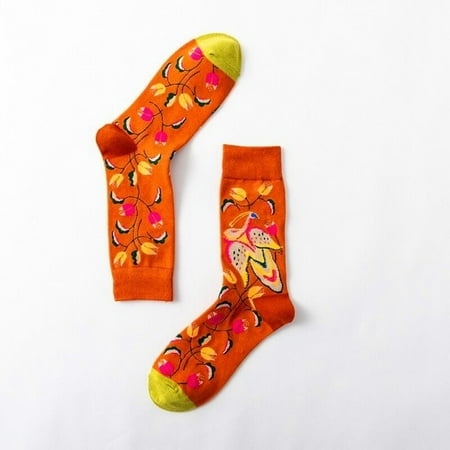 

Female Cotton Sock Hosiery Streetwear Harajuku Crew Sock