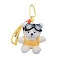thumbnail image 2 of TISHITA Cartoon Animal Keychain Pendant Accessory for Handbag Graduation Party Favor Bear Yellow, 2 of 8