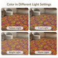 thumbnail image 7 of ODIKA 3'x5' Washable Accent Rug Alt Men Dice Cartoon Funky Graffiti Aesthetic Motif Mens Anime Flowing Dynamic for Bedside, Nursery Room, Pet Friendly & Non-Shedding, 7 of 7