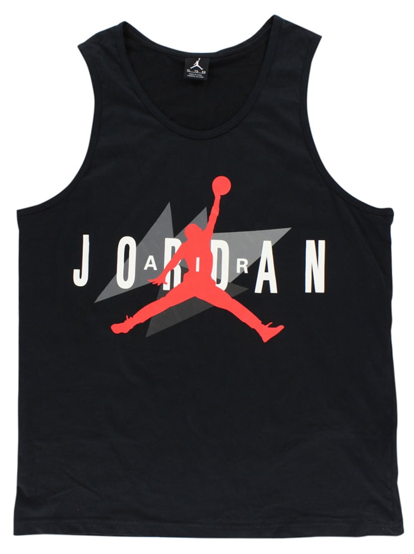 Jordan Mens Retro Seven Vault Tank Top Black