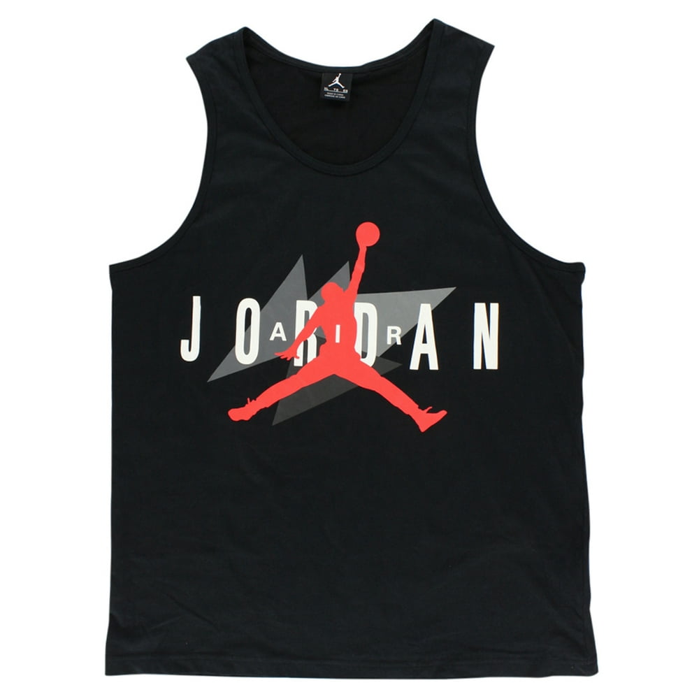 Jordan Jordan Mens Retro Seven Vault Tank Top Black
