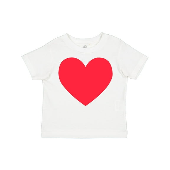 Inktastic Valentine's Day Red Heart Boys or Girls Toddler T-Shirt