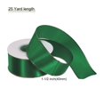 thumbnail image 2 of Unique Bargains 1 1/2 Inch 25 Yard Wide Satin Ribbon with Gold Edges Grosgrain Fabric Ribbon for Gift Wrapping, Light Green, 2 of 7