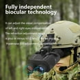 thumbnail image 4 of Dual Screen Infrared Night Vision Binoculars with Naked Eye 3D Viewing 300m with Head Mounted Goggles for Game, 4 of 6