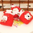 thumbnail image 4 of Billuyoard Bolsa de regalo de Navidad, suministros para envolver, adorables bolsas de dulces de tamaño pequeño, suministros para fiestas, Kits de decoración para fiestas Papá Noel, 4 of 6