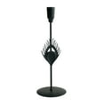 thumbnail image 2 of AuroraX Metal Tall Taper Candle Holder Black Candlestick Holders Elegant Vintage Romantic Rustic Decorative Candle Stand Valentines Day Table Centerpieces Dining Wedding Decor, 2 of 6