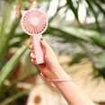 thumbnail image 1 of SuoKom New Summer Hand Night Light Small Fan, Usb Rechargeable Outdoor Mini Kitty Small Fan, Silent Three-Speed Adjustment Fan, 1 of 8