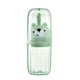 thumbnail image 1 of Monstrate Vaso para cepillo de dientes y de dientes de gran capacidad portátil y desmontable línea suave espesado 2 piezas Conveninet Juegos de accesorios de baño oso verde, 1 of 6