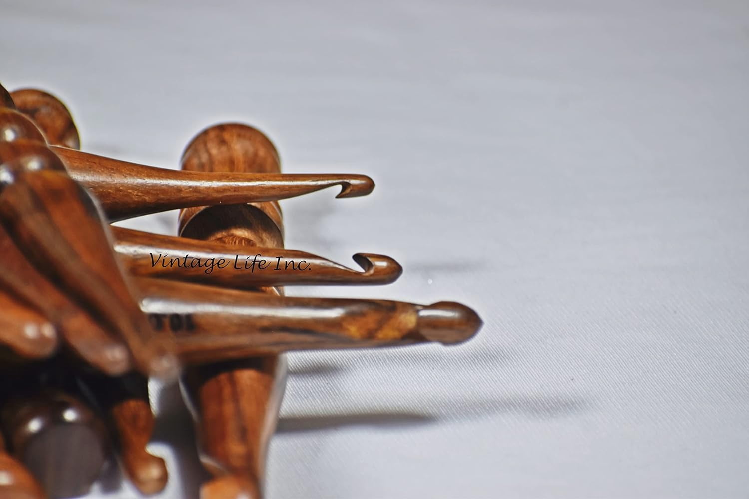 Ergonomic Crochet Hooks Set of 13 Soft Grip Sheesham Hooks 3.5 MM to
