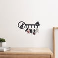 thumbnail image 5 of Cat And Dog House Key Hook, Creative Dog Shaped Key Hook No Drill Key Holder, A_Black 1 Metal Hook, By Relocy, 5 of 5