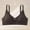 Coffee, variant on Womens No Underwire Lace Bra Wireless Seamless Bralette Everyday Comfort Adjustable Straps Coffee,Size XL