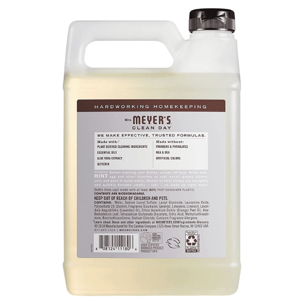 Mrs. Meyer's Dish Soap Variety, 1 Dish Soap, 1 Dish Soap Refill, Lavender, 1 CT