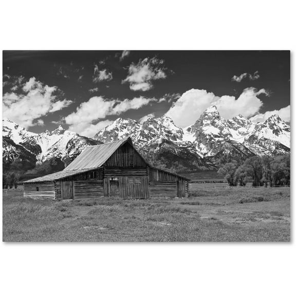 Trademark Fine Art "Thomas Moulton Barn" Canvas Art by Michael Blanchette Photography