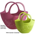 thumbnail image 5 of Hutzler Mini Garden Colander Bag with Carrying Handle, Collect Carry & Clean Your Fresh Picked Fruit and Vegetables, Eggshell Blue, 5 of 10