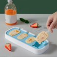 thumbnail image 5 of 1 Set Ice Pop Mold Food Grade High Toughness Silicone Popsicle Molds With Dustproof Lid Set For HomeYellow, 5 of 5