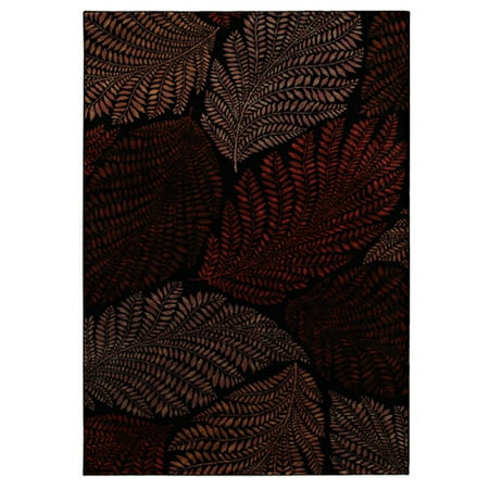 Impressions Sunglow Area Rug, Black