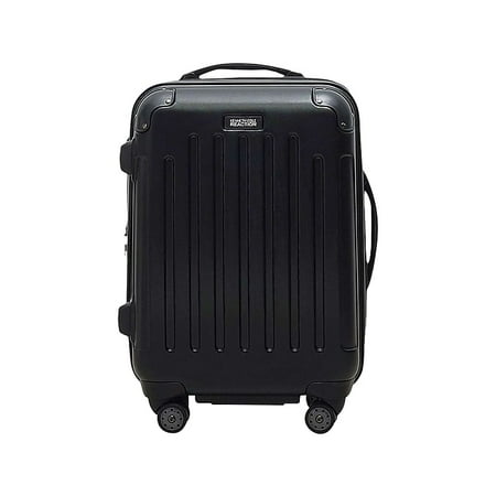 KENNETH COLE REACTION Renegade Plastic Carry-On Luggage, Black (5707205)