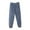 Blue, variant on GigrtiJin Flannel Thicken Pajama Pants for Women Solid Color Cable Knitted Cinch Bottom Pants Winter Thermal Comfy Sleeping Pants