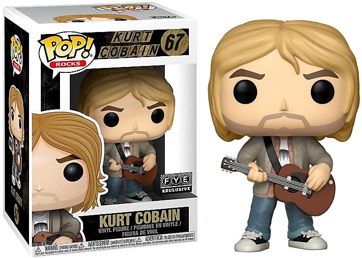 Rock Figurine en vinyle Kurt Cobain MTV Unplugged Exclusive Pop 