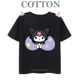 thumbnail image 3 of Camiseta de algodón Kuromi Kawaii Manga Anime japonés Niños Camiseta de verano Ropa para niños Tops Niños Niñas Camiseta Bebé Linda, 3 of 5