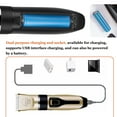 thumbnail image 3 of Dog Hair Clipper Grooming Kit, Quiet Pet Hair Trimmer Dog Clippers, Rechargeable Cordless Low Noise Pet Hair Clipper Shaver for Dogs Cats Animals, Golden, 3 of 9