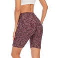 thumbnail image 1 of SHCKE High Waist Yoga Pants with Pockets Buttery Soft Workout Running Active Pattern Yoga Leggings for Women, 1 of 8