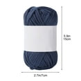 thumbnail image 3 of kladzum Soft Cotton Yarn Colorful Hand Knitting 50g Knitting Crochet Milk Soft Wool Yarn Colors Yarn for Crocheting and Knitting DIY Crafts, 3 of 6